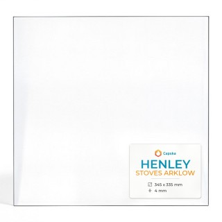 Henley STOVES ARKLOW Glass - Rectangular Panel for Wood Burning Stove