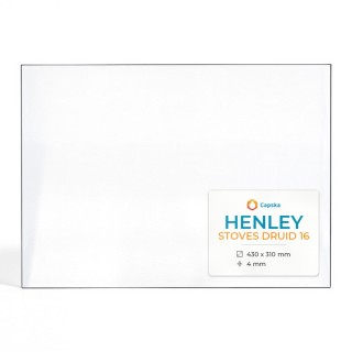 Vitre Henley STOVES DRUID 16 - Verre Rectangle pour poêle à bois