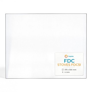 Vitre Fdc STOVES FDC5I - Verre Rectangle pour poêle à bois