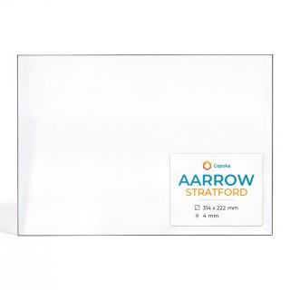 Vitre Aarrow STRATFORD - Verre Rectangle pour poêle à bois