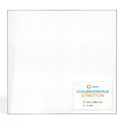 Vitre Coalbrookdale STRETTON - Verre Rectangle pour poêle à bois
