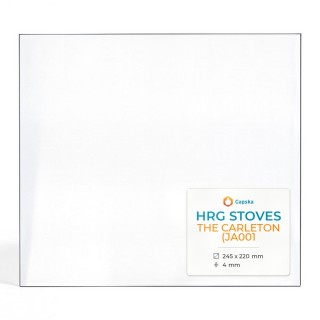 HRG Stoves The Carleton JA001 Glass Panel - Rectangular Shape