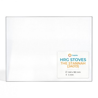 HRG Stoves THE STANNAH (JA013) Glass Panel - Rectangular Shape