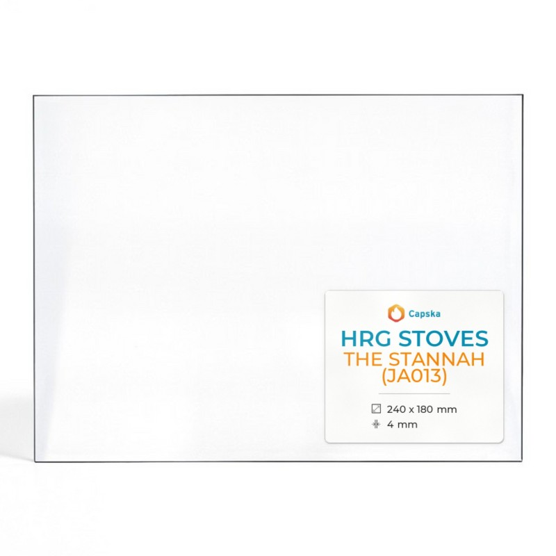 HRG Stoves THE STANNAH (JA013) Glass Panel - Rectangular Shape