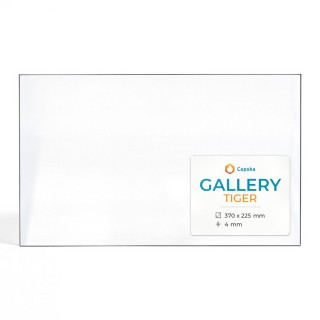 Gallery TIGER Glas - Rechteck Kaminglas für Kaminofen