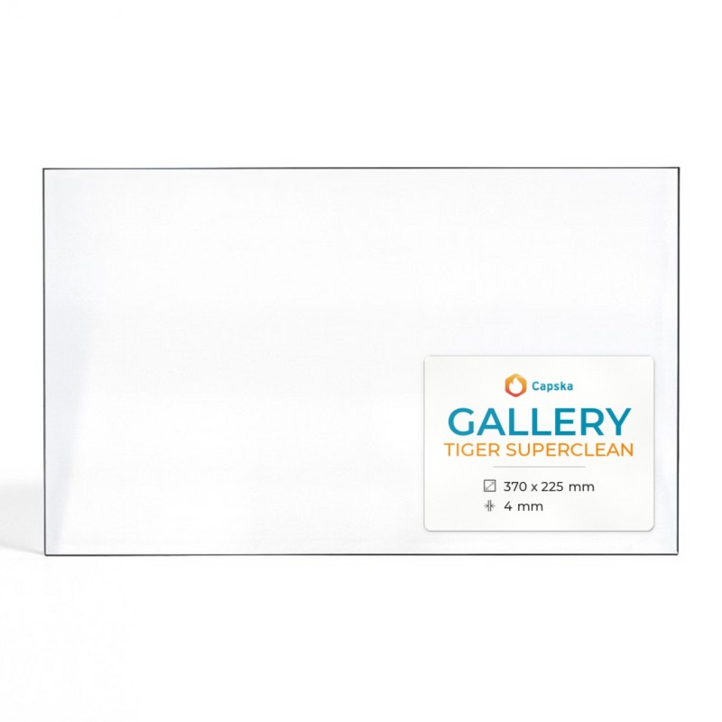 Gallery TIGER SUPERCLEAN Glass Panel - Wood Burning Stove