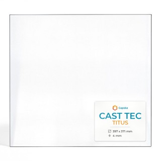 Cast Tec TITUS Glas - Rechteck Kaminglas für Kaminofen