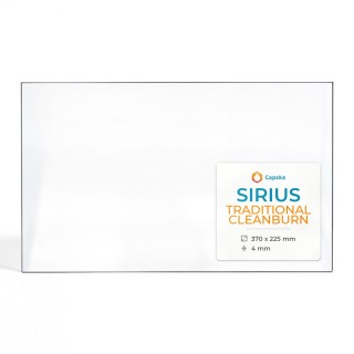 Vetro Sirius TRADITIONAL CLEANBURN - Vetro Rettangolo per stufa a legna
