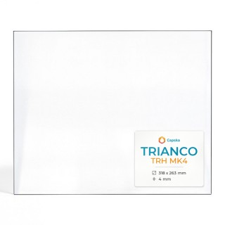 Vetro Trianco TRH MK4 - Vetro Rettangolo per stufa a legna