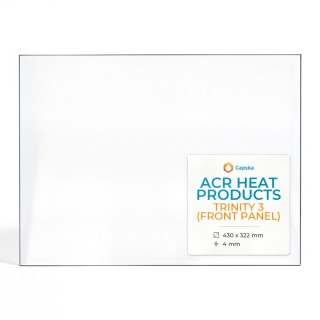 Kaminglas ACR Heat Products TRINITY 3 - Rechteckiges Glas