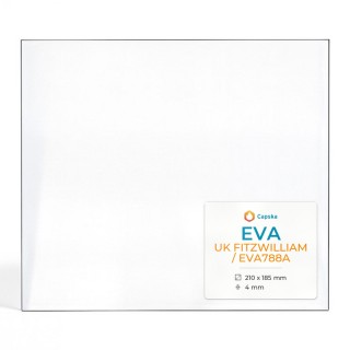 EVA UK FITZWILLIAM Rectangular Glass Panel - Wood Burning Stove