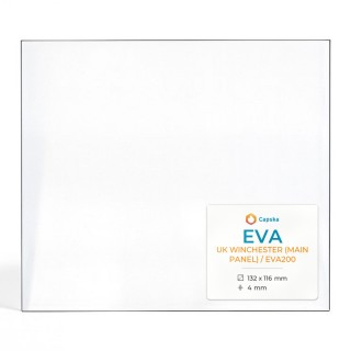 Vetro Eva UK WINCHESTER (MAIN PANEL) / EVA200 - Vetro Rettangolo per stufa a legna