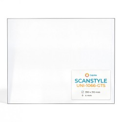 Scanstyle UNI-1066-GTS Glas - Rechteck Kaminglas für Kaminofen