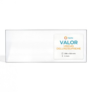 Valor UNIGAS DELUXE/SUPREME Glass Panel for Wood Burning Stove