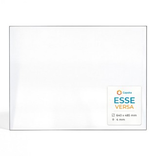 ESSE VERSA Glas - Rechteck Kaminglas für Kaminofen