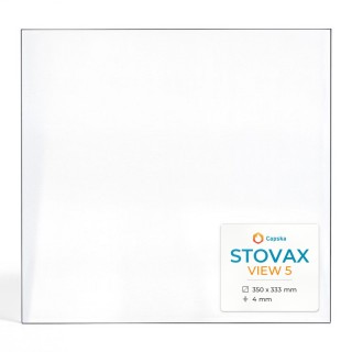 Vitre Stovax VIEW 5 - Verre Rectangle pour poêle à bois
