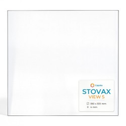 Vitre Stovax VIEW 5 - Verre Rectangle pour poêle à bois