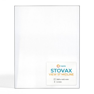 Vetro Stovax VIEW 5T MIDLINE - Vetro Rettangolo per stufa a legna