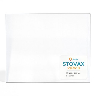 Vitre Stovax VIEW 8 - Verre Rectangle pour poêle à bois
