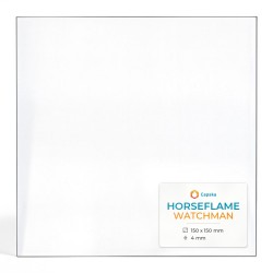 Vetro Horseflame WATCHMAN - Vetro Rettangolo per stufa a legna