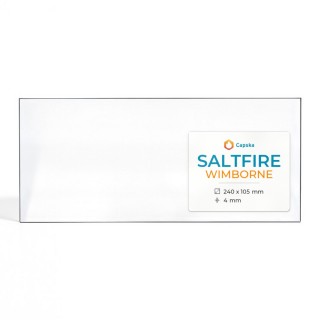Saltfire Wimborne Glass Panel - Wood Burning Stove Accessory