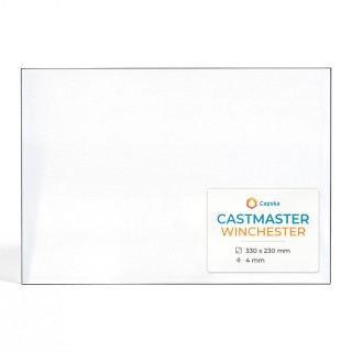 Castmaster WINCHESTER Glas - Rechteck Kaminglas für Kaminofen