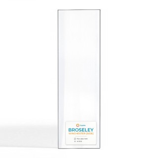 Vitre Broseley WINCHESTER (SIDE) - Verre Rectangle pour poêle à bois