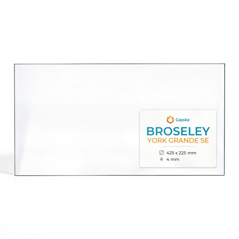 Broseley YORK GRANDE SE Glass Panel for Wood Burning Stove