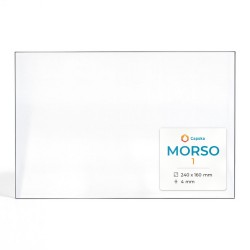 Morso 1 Glass - Rectangular glass panel for wood burning stove