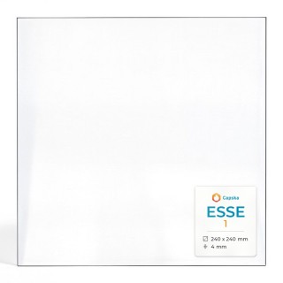 ESSE 1 Glass - Rectangular Panel for Wood Burning Stove