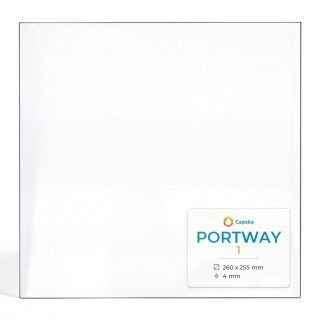 Portway 1 Glass - Rectangular Panel for Wood Burning Stove