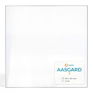 Aasgard 3 Glas - Rechteck Kaminglas für Kaminofen