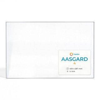 Aasgard 4 Glas - Rechteck Kaminglas für Kaminofen