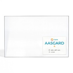 Vitre Aasgard 4 - Verre Rectangle pour poêle à bois