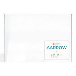 Vitre Aarrow 7 - Verre Rectangle pour poêle à bois