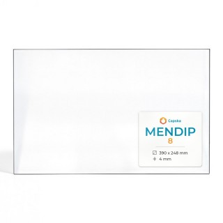 Mendip 8 Glass - Rectangular Glass Panel for Wood Burning Stove