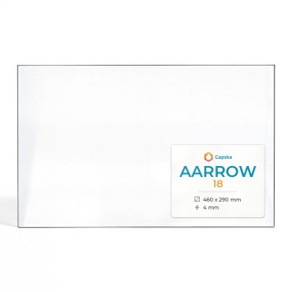 Aarrow 18 Glass - Rectangular Panel for Wood Burning Stove
