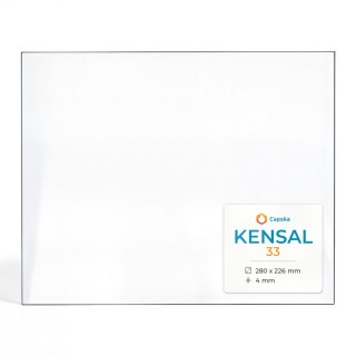Kensal 33 Glass - Rectangular Panel for Wood Burning Stove