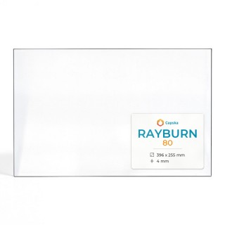 Rayburn 80 Glas - Rechteck Kaminglas für Kaminofen