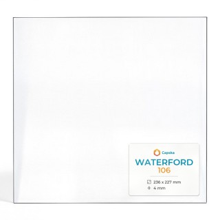 Vetro Waterford 106 - Vetro Rettangolo per stufa a legna