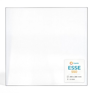 ESSE 550 Glas - Rechteck Kaminglas für Kaminofen