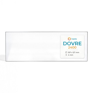 Dovre 2400 Glas - Rechteck Kaminglas für Kaminofen