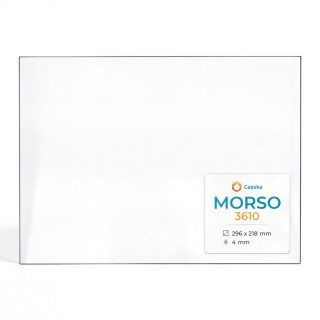 Morso 3610 Glas - Rechteck Kaminglas für Kaminofen