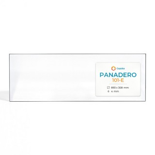 Panadero 101-E Glas - Rechteck Kaminglas für Kaminofen