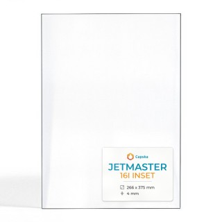 Jetmaster 16I INSET Glass - Rectangular Panel for Wood Burning Stove