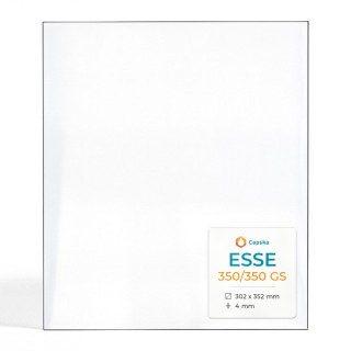 ESSE 350/350 GS Glas - Rechteck Kaminglas für Kaminofen