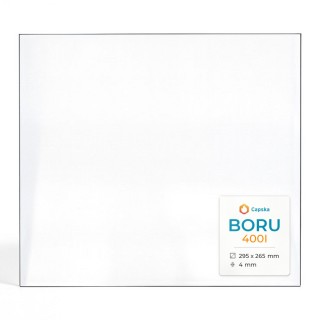 Boru 400I Glas - Rechteck Kaminglas für Kaminofen