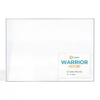 Vetro Warrior ADOBI - Vetro Rettangolo per stufa a legna