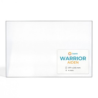 Vitre Warrior AIDEN - Verre Rectangle pour poêle à bois