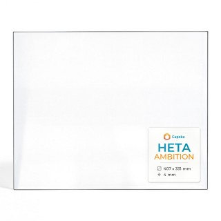 Vitre Heta AMBITION - Verre Rectangle pour poêle à bois